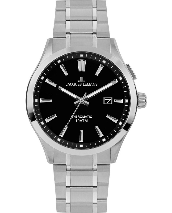 Часы Jacques Lemans Classic 1-2130E — мужские, черный