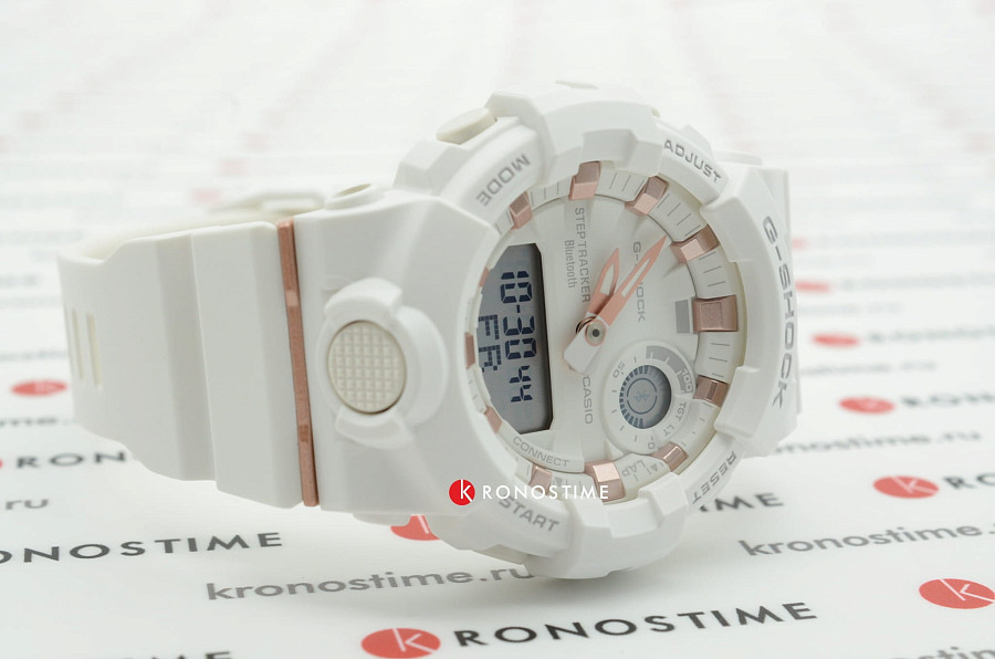 Часы Casio G-Shock GMA-B800-7A — электронные, пластик