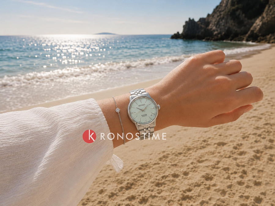 Часы Seiko Presage Cocktail Time SRRY051 — нержавеющая сталь, женские