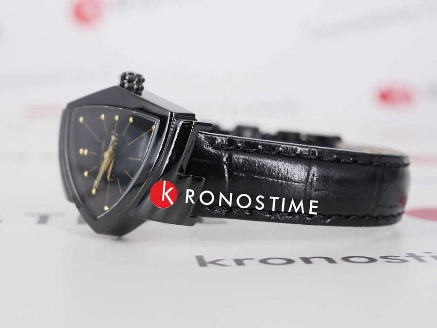 Часы Hamilton Ventura S Quartz H24201730 — кожаный, женские