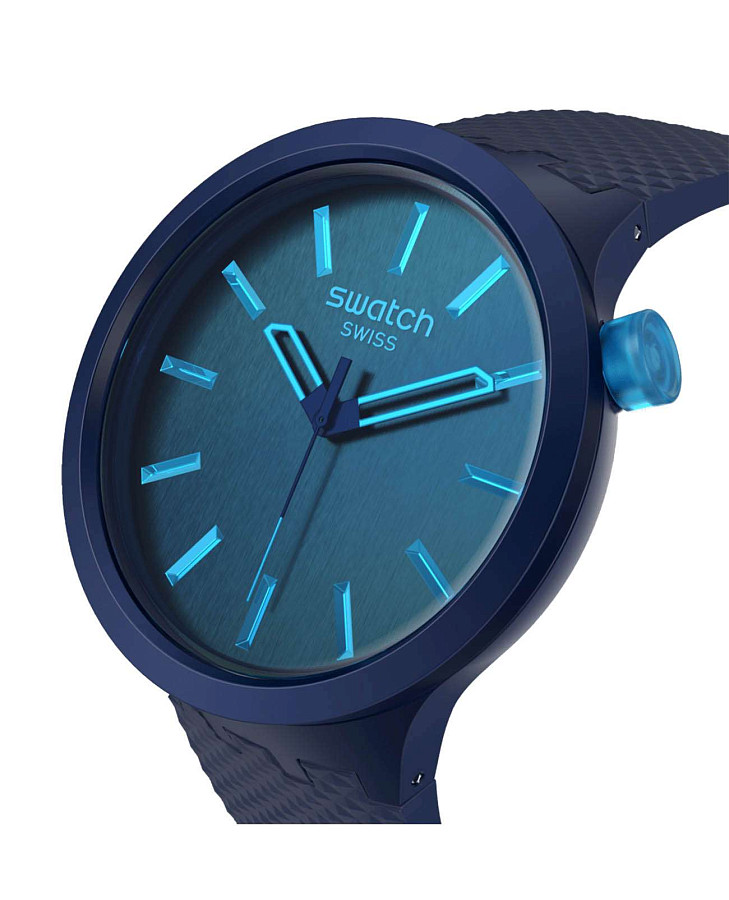 Часы Swatch Big Bold Biosourced Standard SB05N113 — кварцевые, Швейцария, мужские