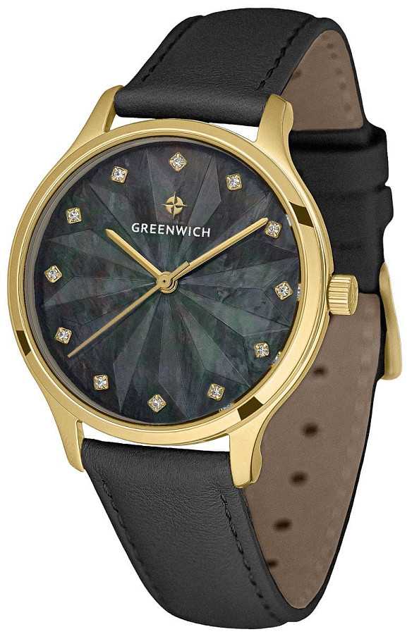 Часы Greenwich Callisto GW 341.21.51 — кварцевые, сталь металл