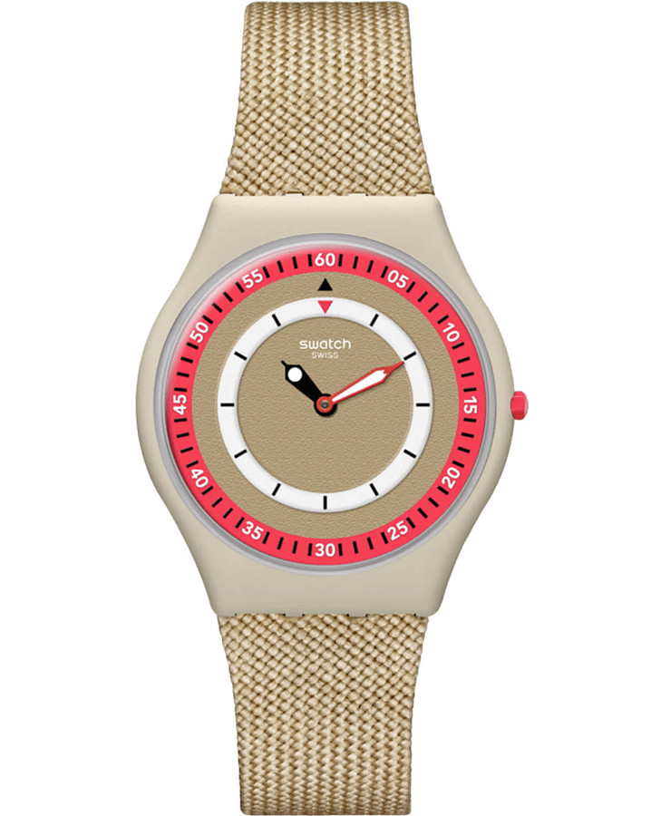 Часы Swatch Skin Classic Bioceramic SS09T102 — женские, бежевый