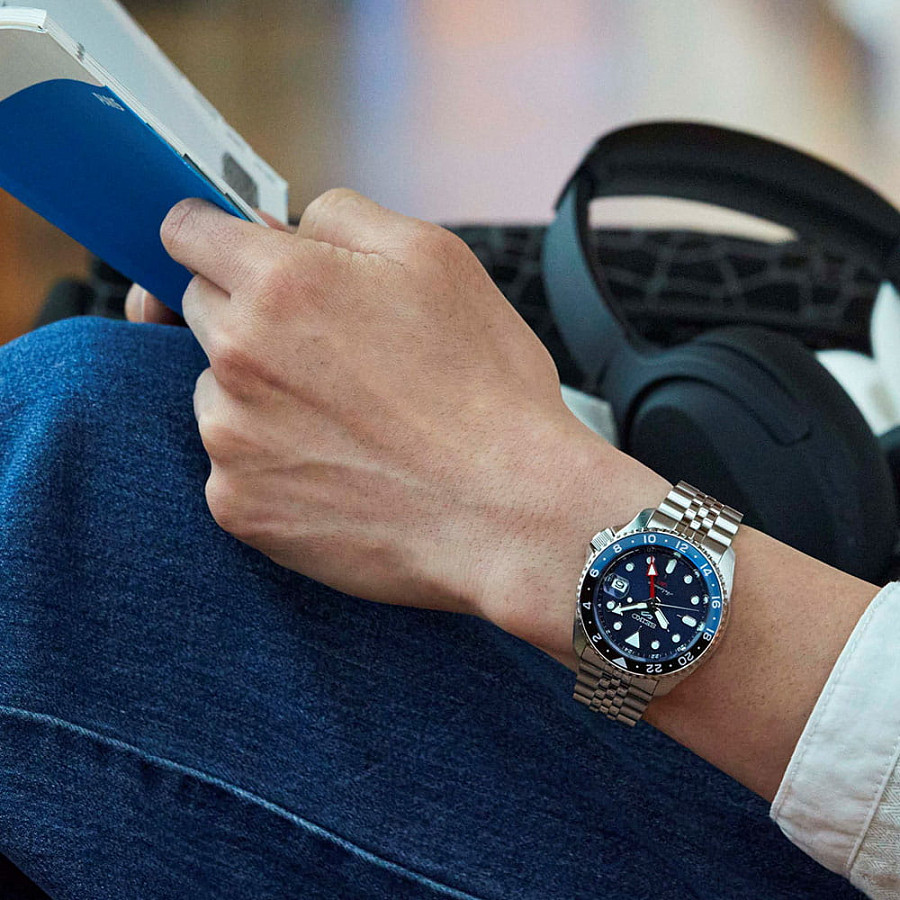 Часы Seiko 5 Sports SSK003K1 — сталь металл, Япония