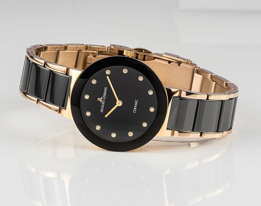 Часы Jacques Lemans High Tech Ceramic 42-7K — металл сталь, Австрия