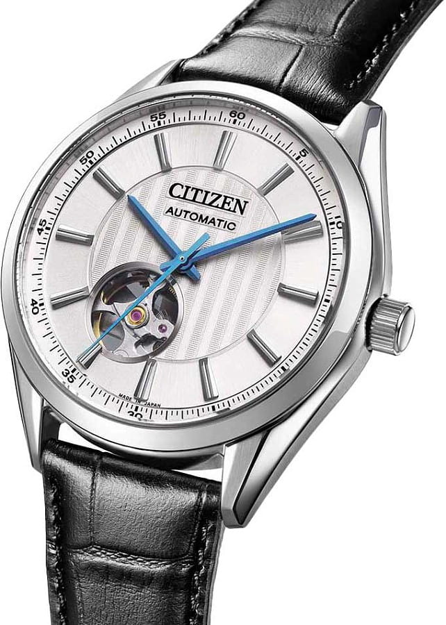 Часы Citizen Automatic NH9111-11B — серебристый, металл сталь