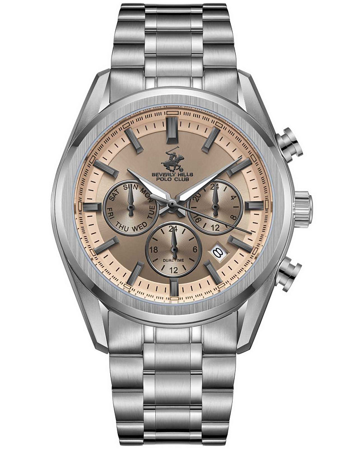 Часы Beverly Hills Polo Club BP3698X.340 — мужские, оранжевый