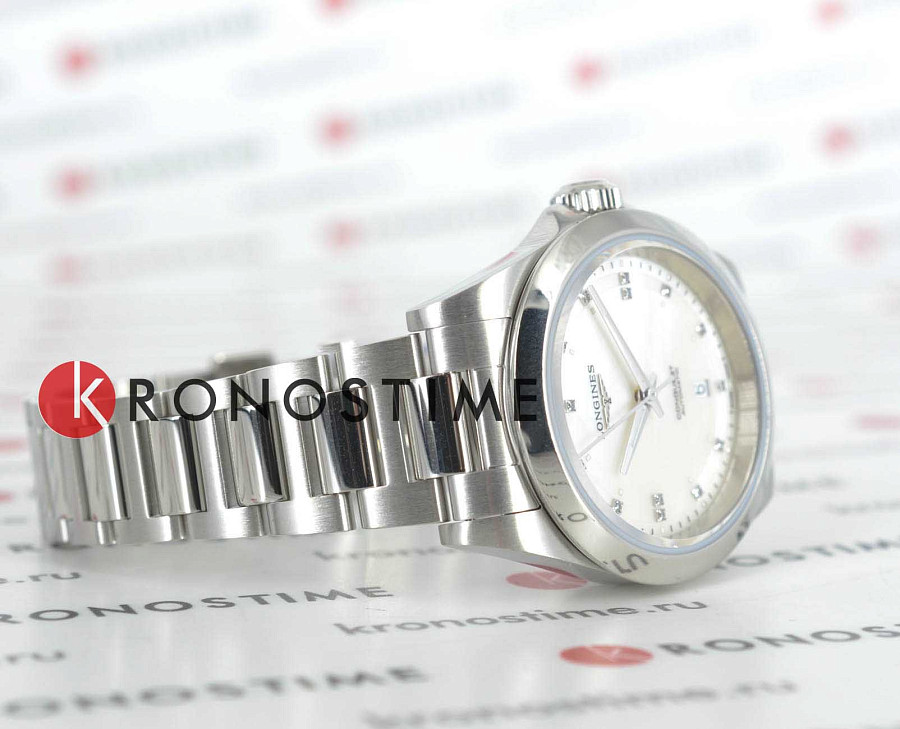 Часы Longines Conquest L3.320.4.87.6 — металл сталь, Швейцария