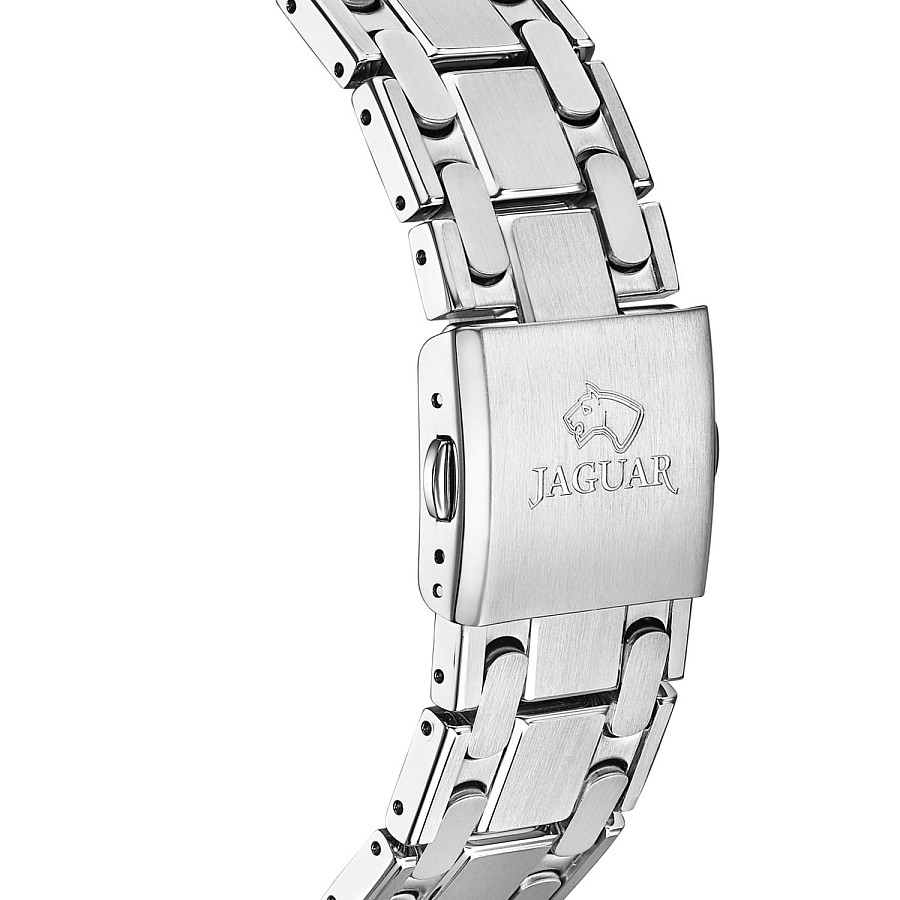 Часы Jaguar Diplomatic Quartz J1009/1 — кварцевые, металл сталь