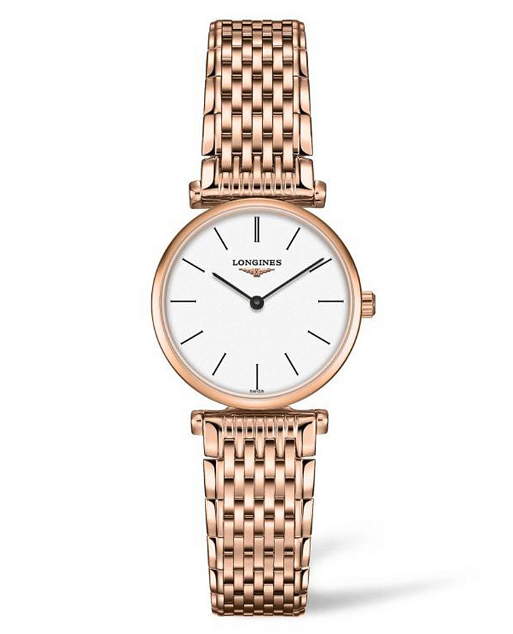 Часы Longines La Grande Classique L4.209.1.92.8 — женские, белый