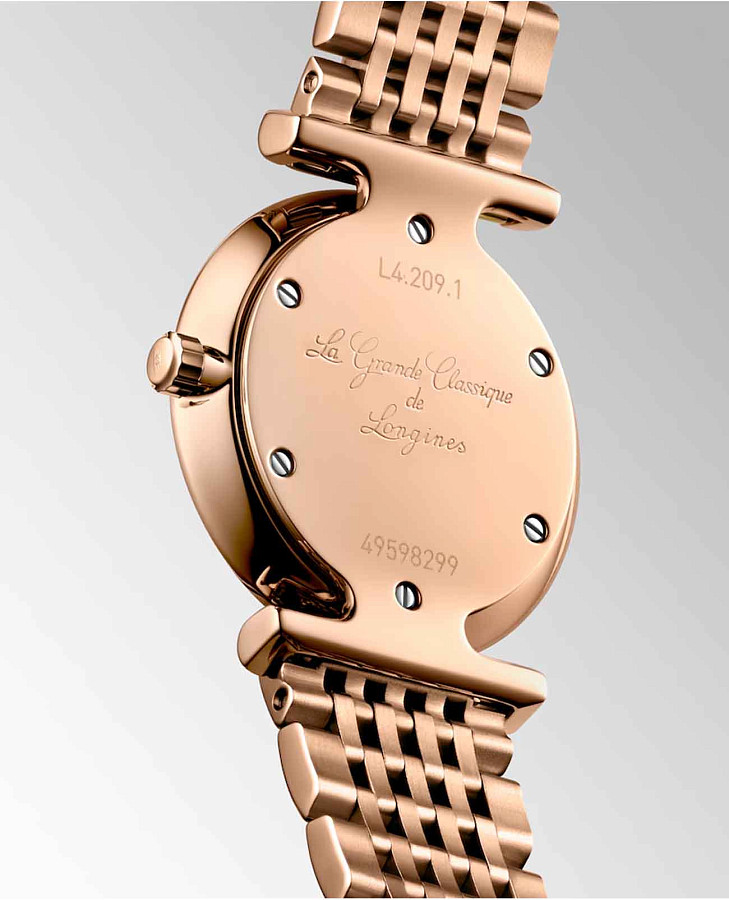 Часы Longines La Grande Classique L4.209.1.90.8 — кварцевые, металл сталь
