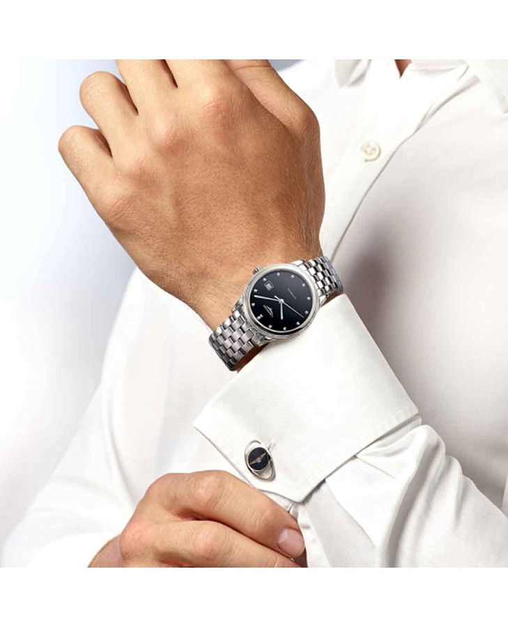 Часы Longines Flagship L4.374.4.57.6 — металл сталь, Швейцария