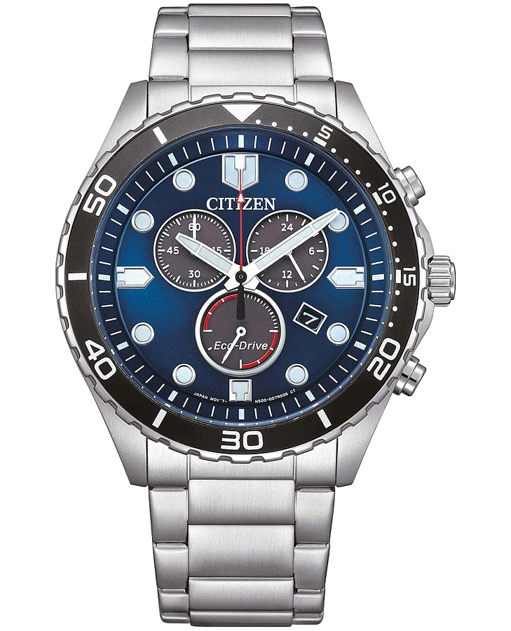 Часы Citizen Eco-Drive AT2560-84L — мужские, синий