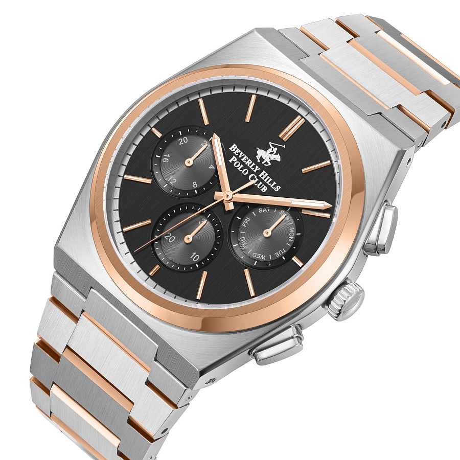 Часы Beverly Hills Polo Club BP3381X.550 — кварцевые, сталь металл