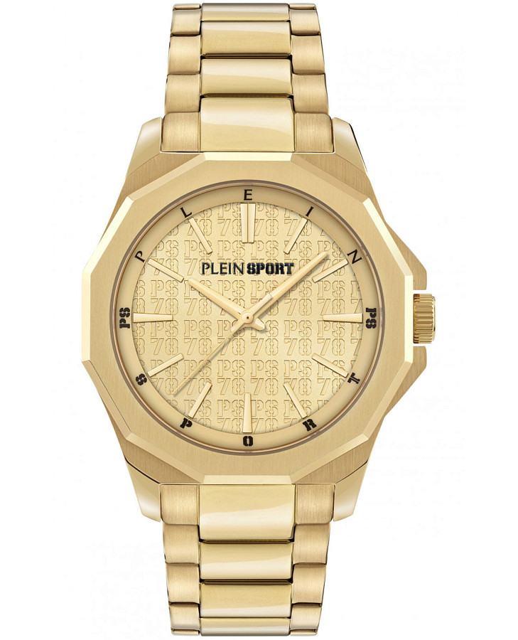Часы Plein Sport Onyx Ultra PSNGA0425 — мужские, золотой