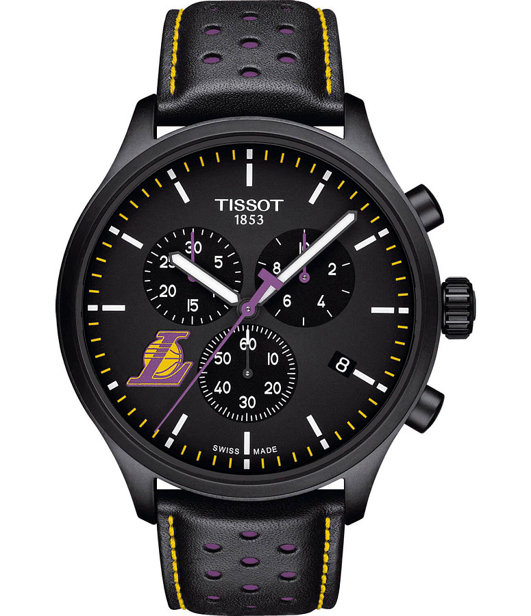 Часы Tissot NBA Teams Special Los Angeles Lakers T116.617.36.051.03 — мужские, черный