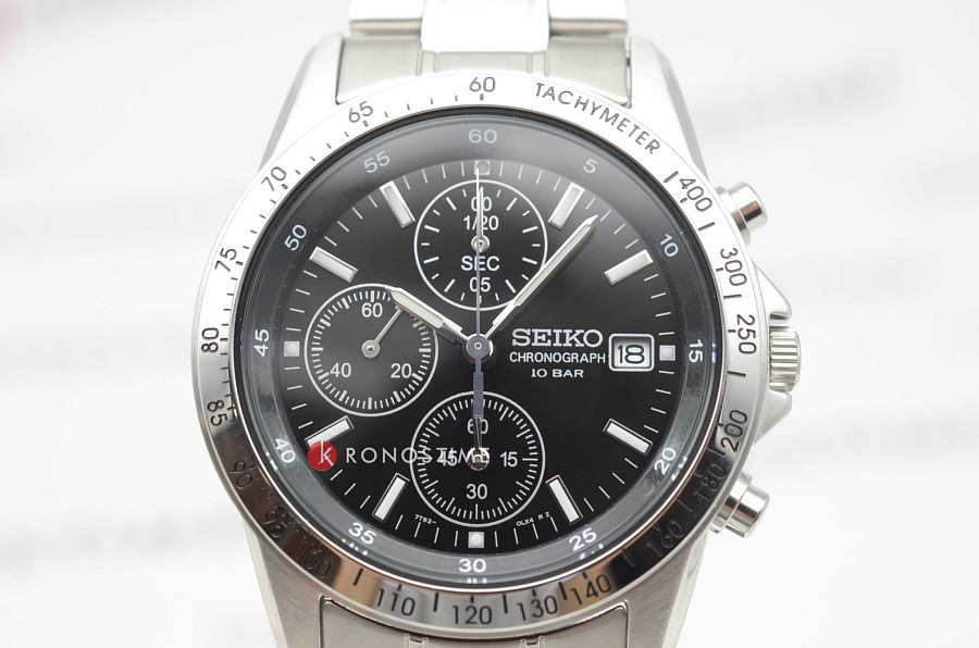 Часы Seiko Spirit Chronograph SBTQ041 — кварцевые, металл сталь