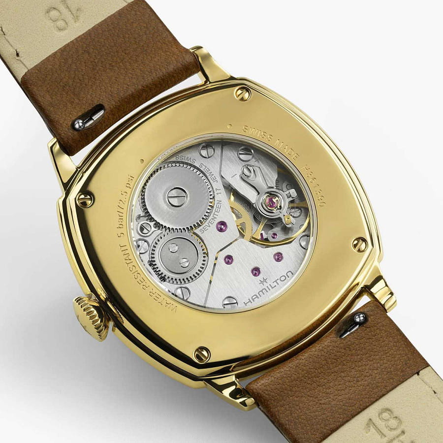 Часы Hamilton American Classic Cushion Mechanical H36139520 — Швейцария, механические