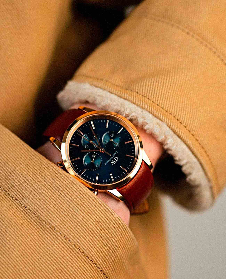Часы Daniel Wellington Iconic Link Arctic DW00100639 — кожаный, мужские