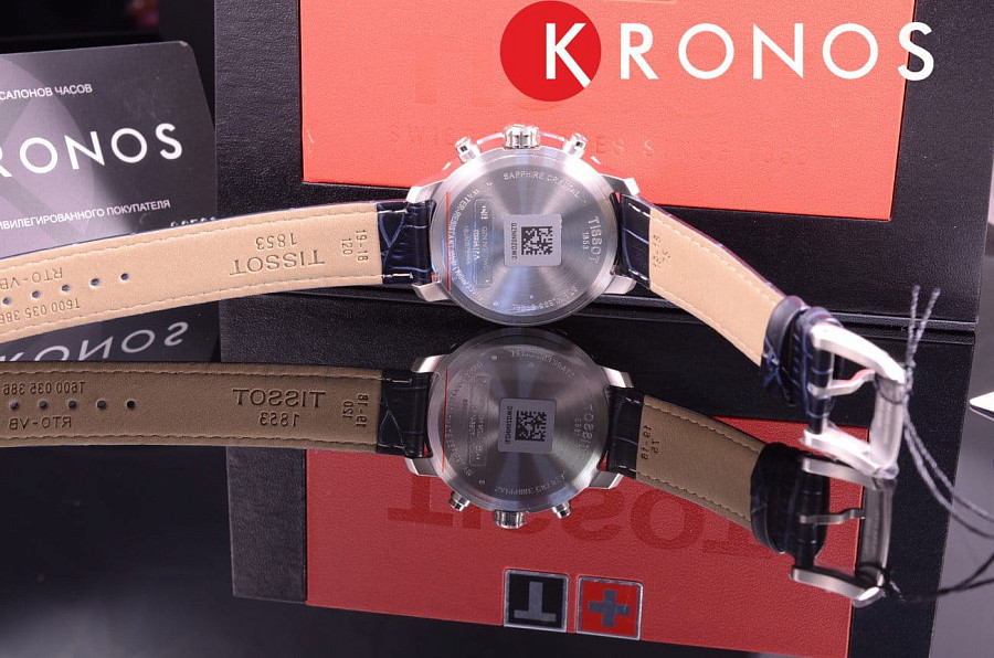 Часы Tissot T-Sport Quickster T095.417.16.047.00 — мужские, кожаный