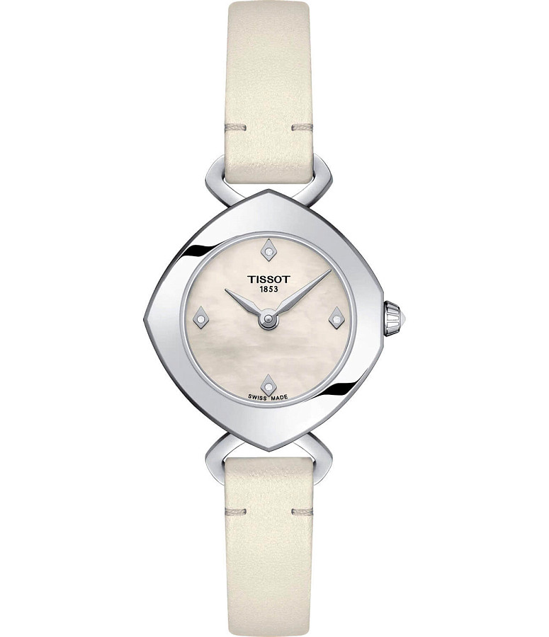 Часы Tissot Femini-T T113.109.16.116.01 — женские, перламутровый