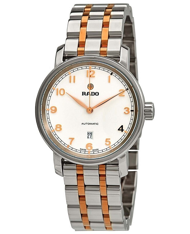 Часы Rado Diamaster R14050133 — нержавеющая сталь с pvd-покрытием, женские