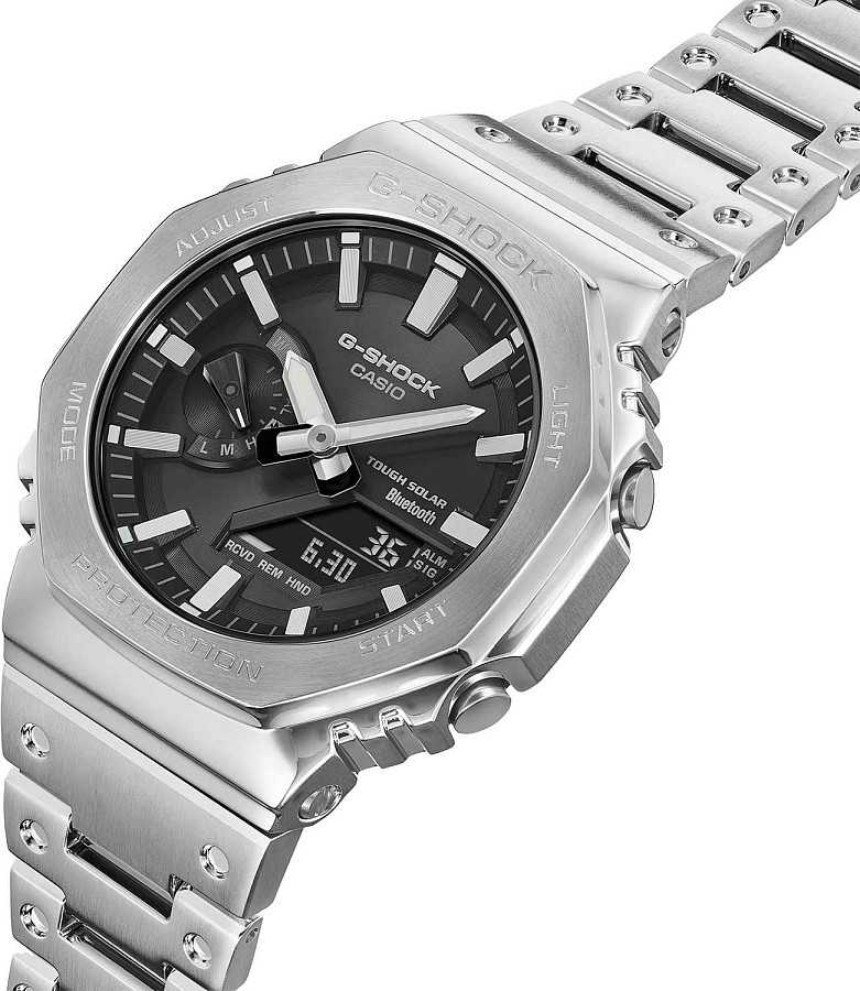 Часы Casio G-Shock GM-B2100SD-1A — металл сталь, Япония