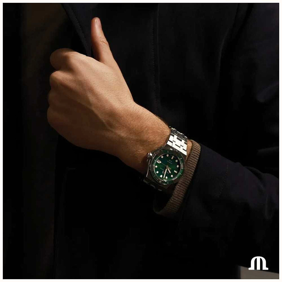 Часы Maurice Lacroix Aikon AI6057-SSL5F-630-D — металл сталь, Швейцария