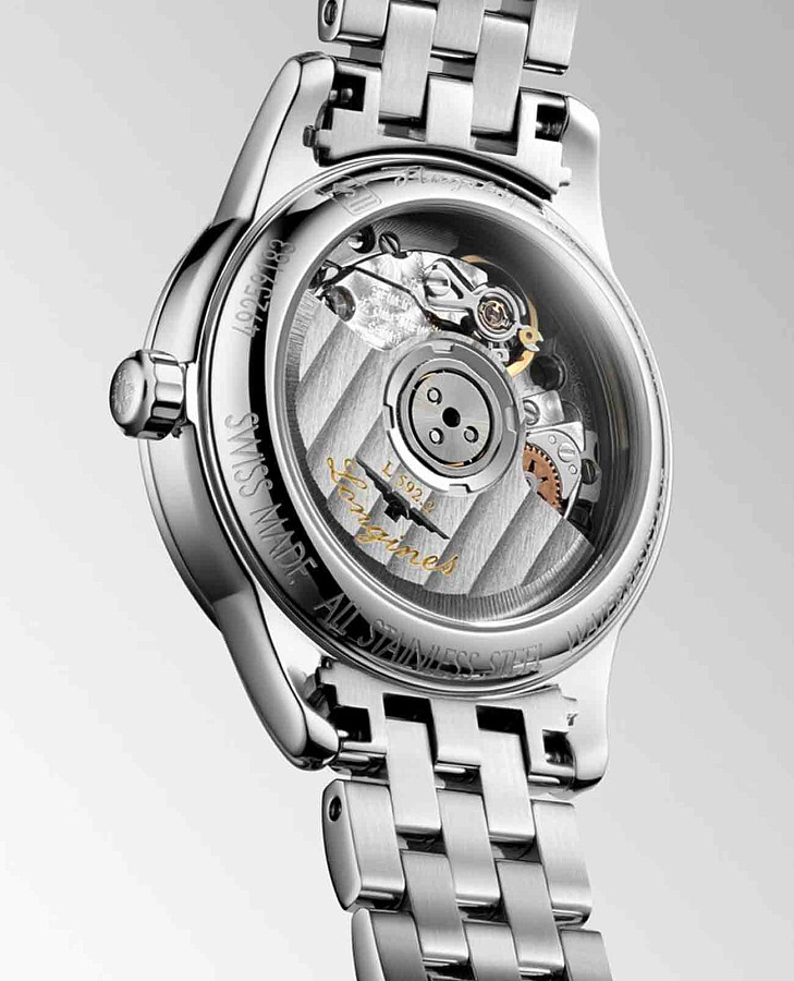 Часы Longines Flagship L4.274.4.12.6 — механические, сталь металл