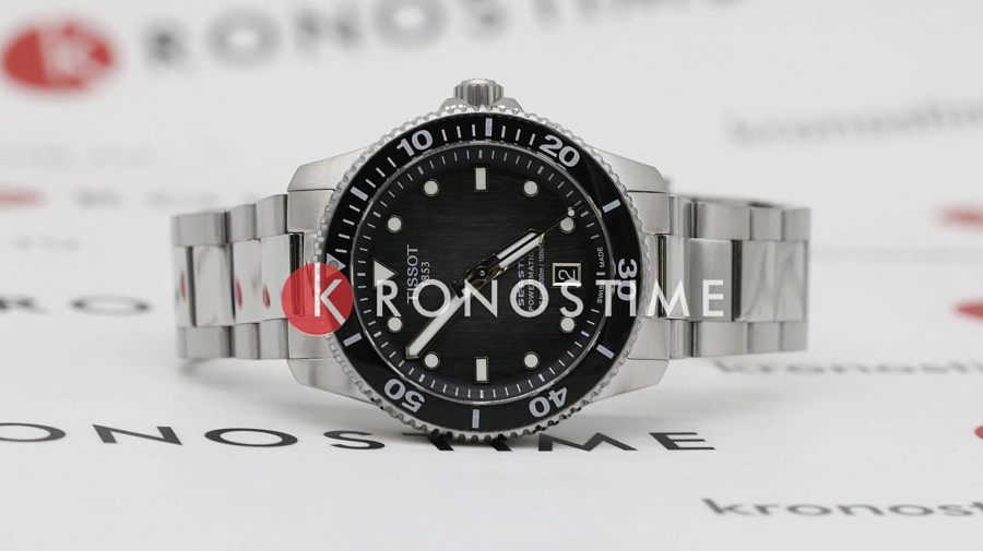 Часы Tissot Seastar 1000 Powermatic 80 T120.807.11.051.00 — Швейцария, механические