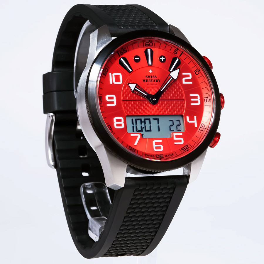 Часы Swiss Military by Chrono SM34061.02 — сталь, Швейцария