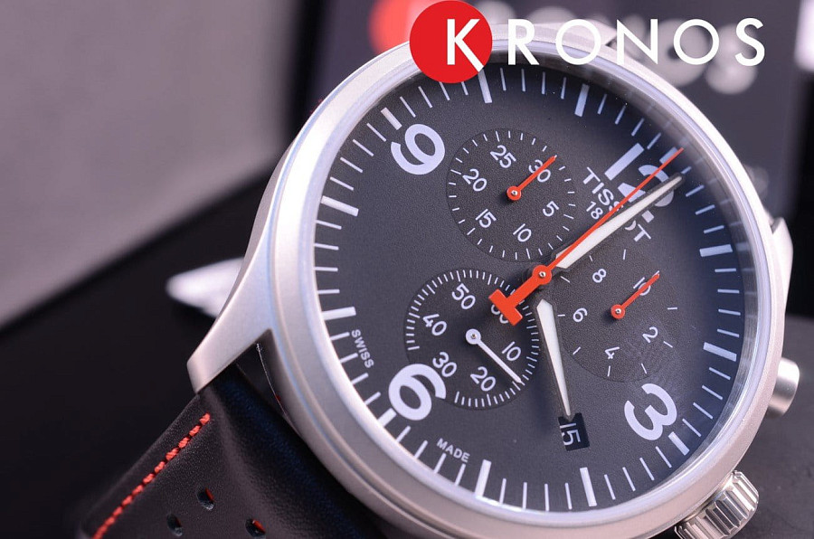 Часы Tissot Chrono XL T116.617.16.057.02 — сталь, Швейцария