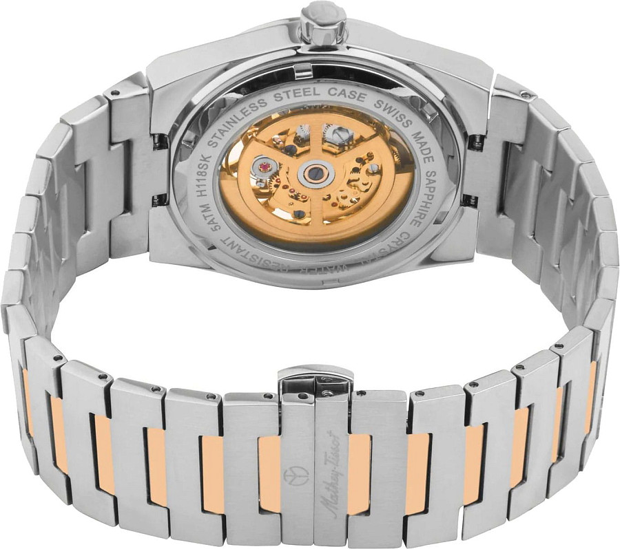 Часы Mathey-Tissot Zeus H118CFRS — механические, сталь металл