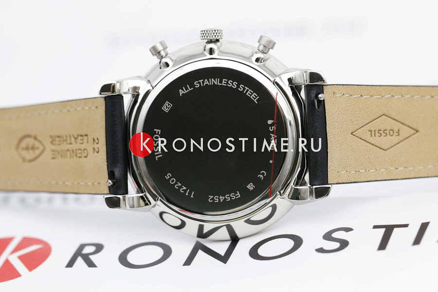 Часы Fossil Bannon FS5452 — кварцевые, металл