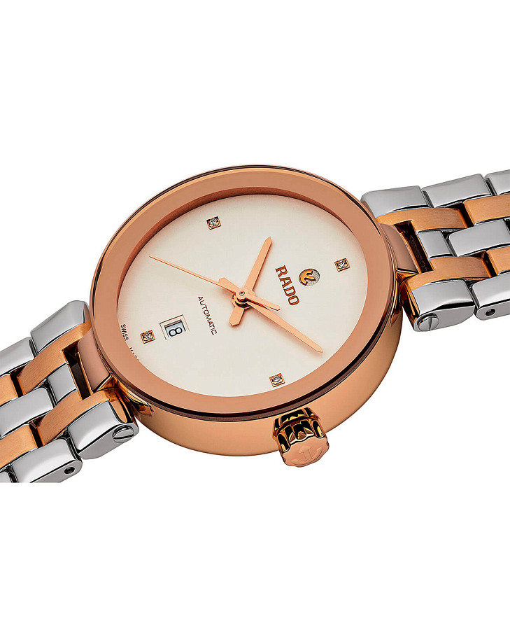 Часы Rado Florence Automatic Diamonds R48900733 — металл сталь, Швейцария