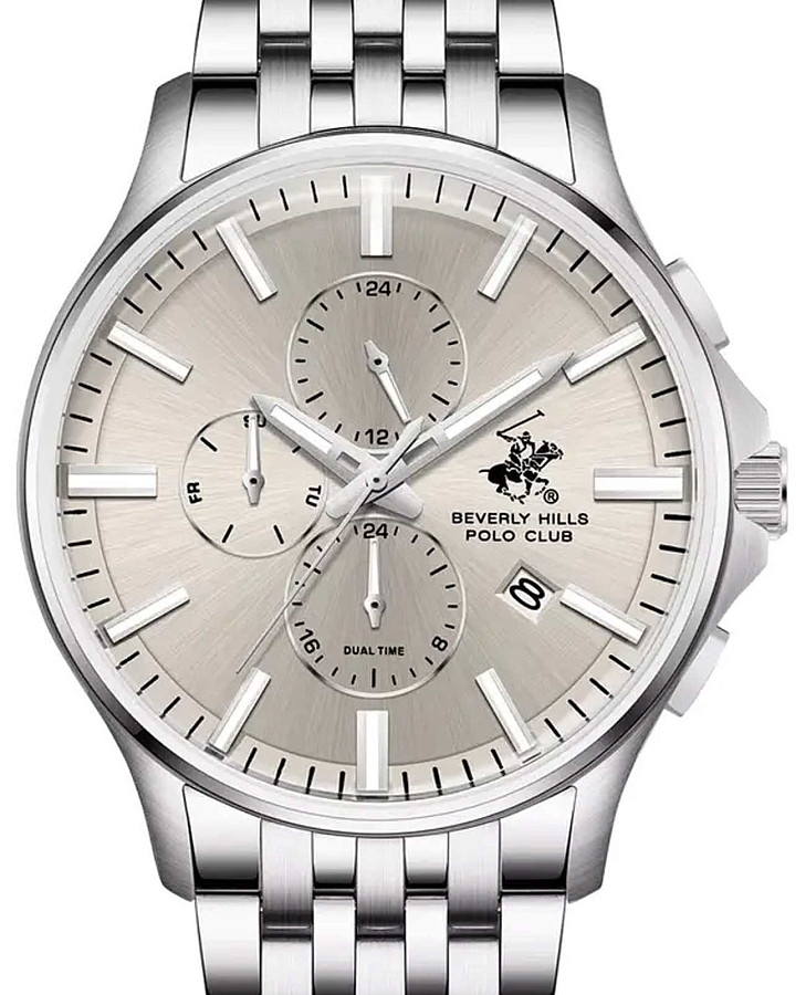 Часы Beverly Hills Polo Club BP3852X.360 — кварцевые, сталь металл