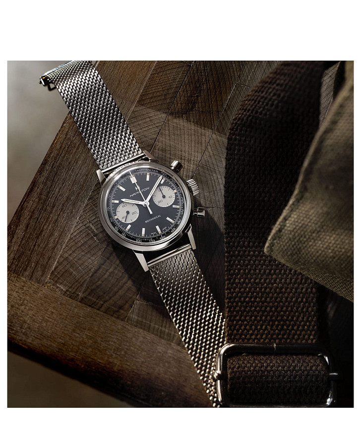 Часы Hamilton American Classic Intra-Matic Chronograph H H38429130 — Швейцария, механические