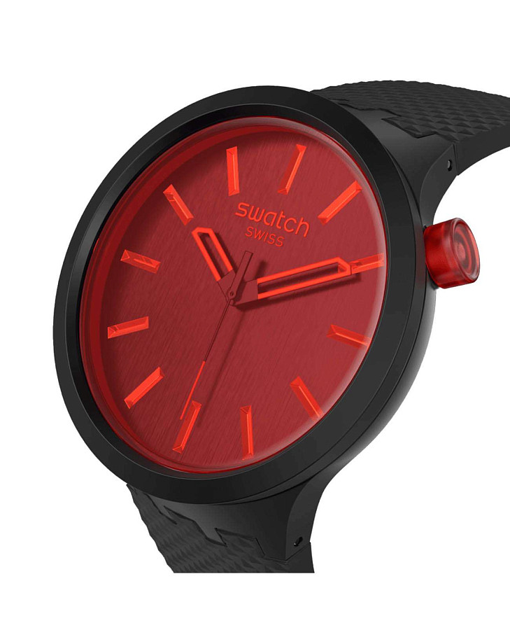 Часы Swatch Big Bold Biosourced Standard SB05B111 — кварцевые, пластик