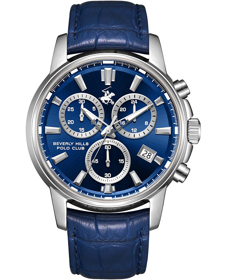 Часы Beverly Hills Polo Club BP3646X.399 — мужские, синий