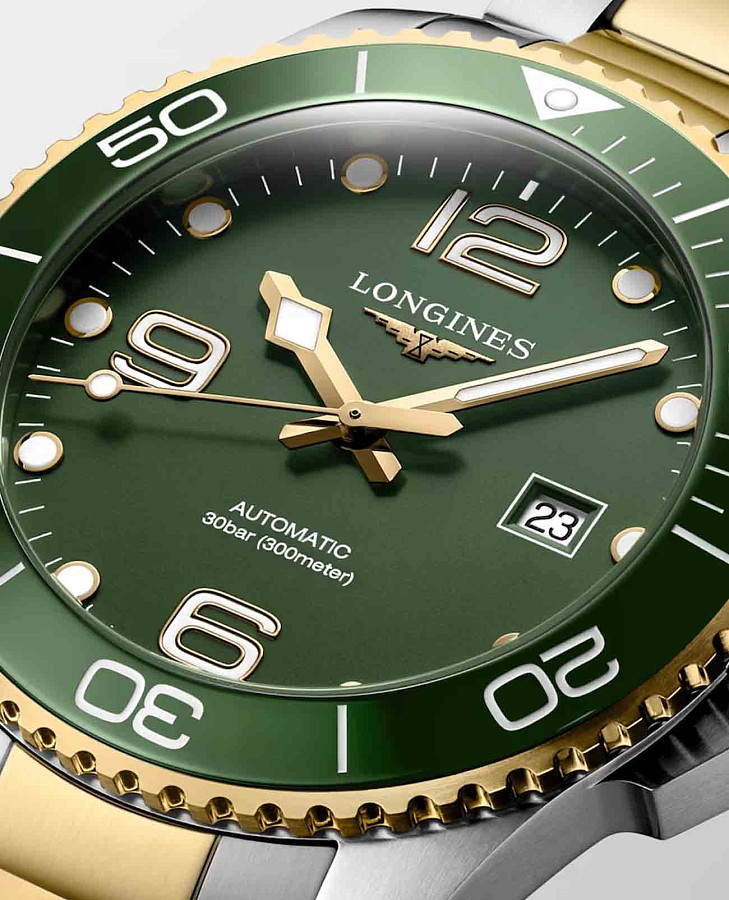 Часы Longines HydroConquest L3.782.3.06.7 — механические, металл сталь
