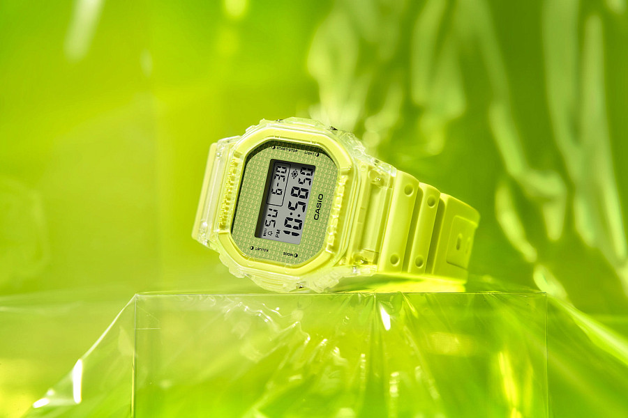 Часы Casio G-Shock DW-5600GL-9DR (DW-5600GL-9) — мужские, полимер