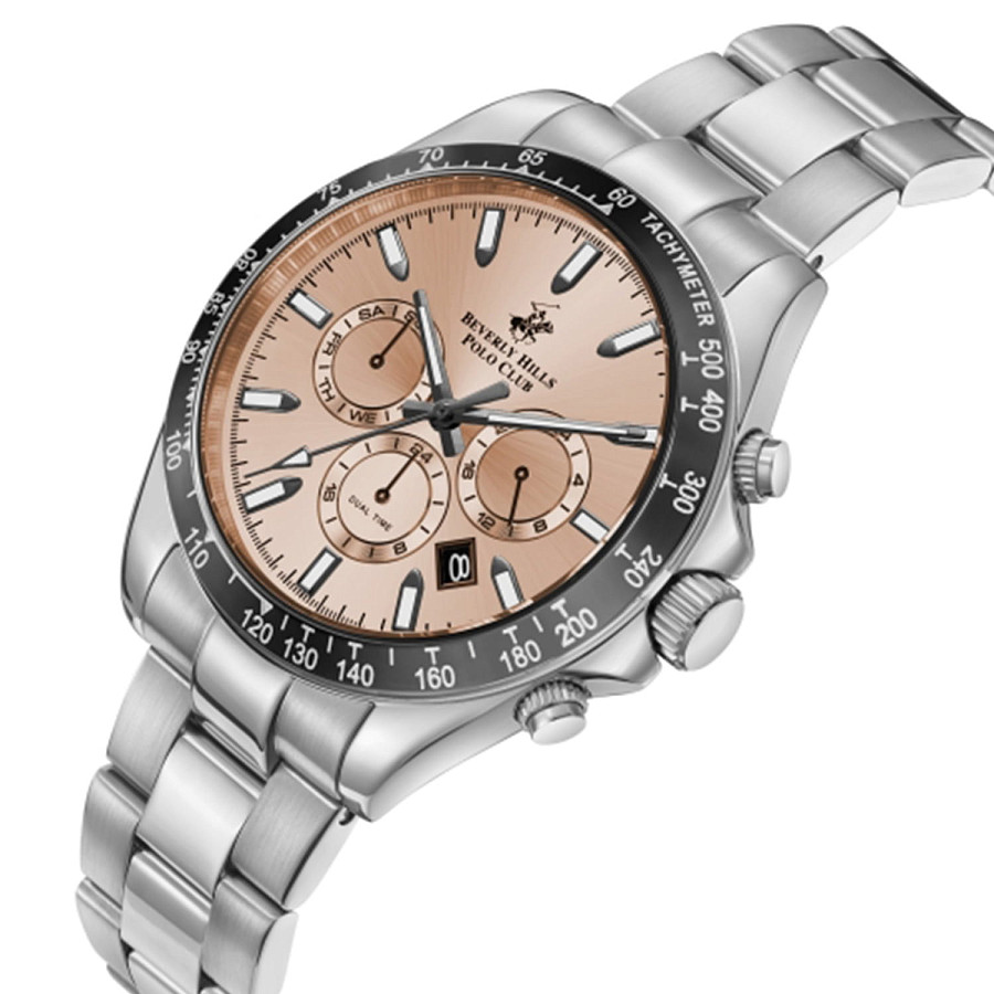 Часы Beverly Hills Polo Club BP3127X.302 — кварцевые, металл сталь