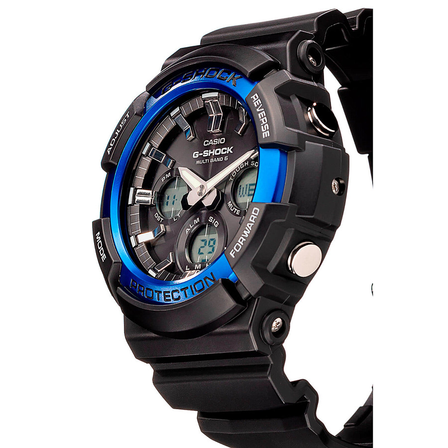 Часы Casio G-Shock GAW-100B-1A2 — мужские, пластик