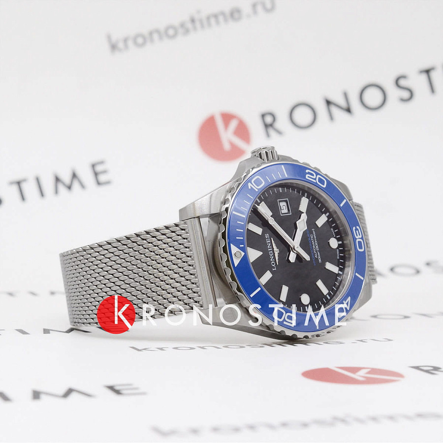 Часы Longines HydroConquest L3.788.4.90.6 — сталь металл, Швейцария