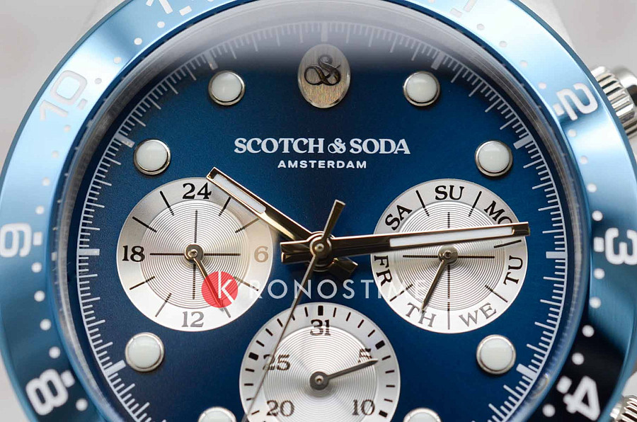 Часы Scotch&Soda SSM.140A — нержавеющая сталь, мужские