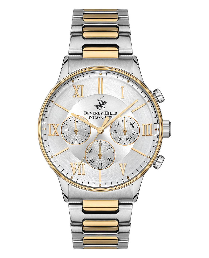 Часы Beverly Hills Polo Club BP3314X.230 — мужские, серебристый