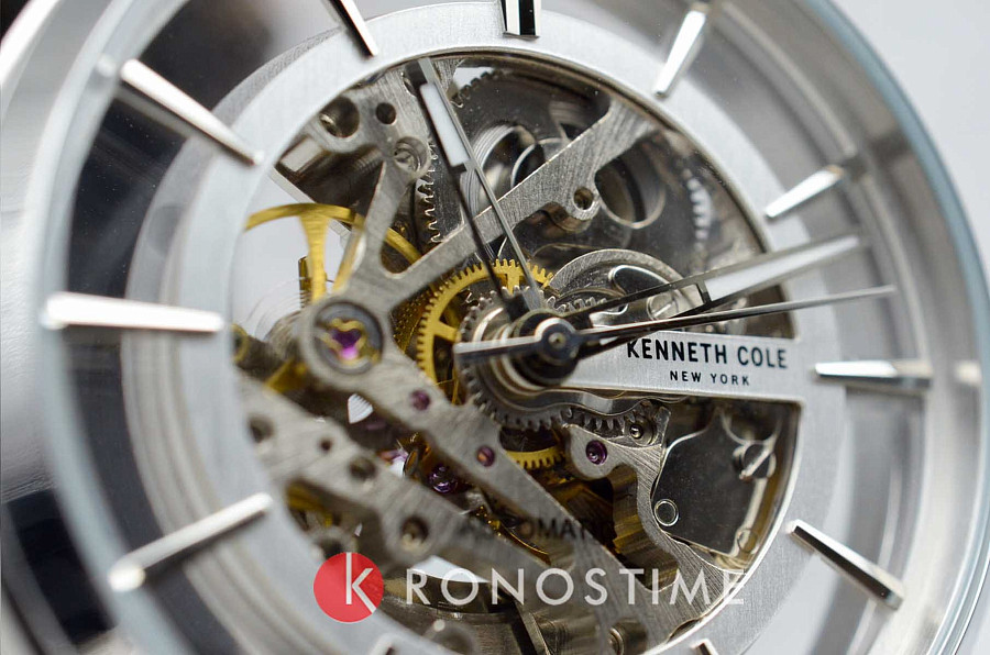 Часы Kenneth Cole Automatic KC50227004 — кожаный, мужские