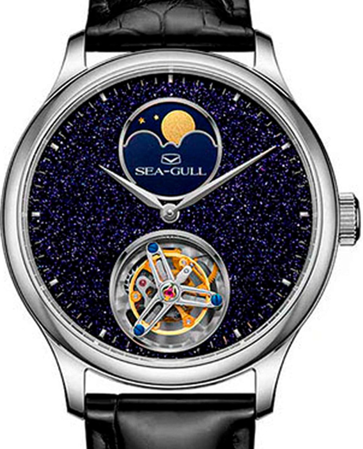 Часы Seagull Complications 818.32.8832 — механические, металл сталь