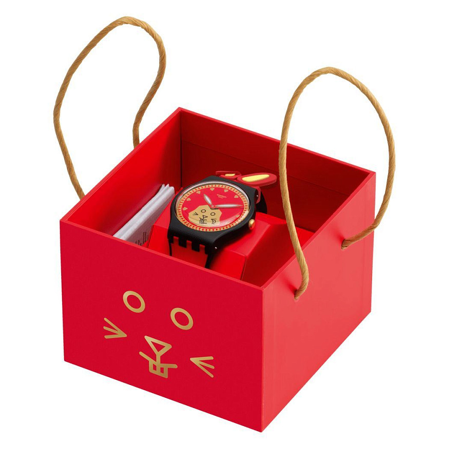 Часы Swatch New Gent Bioceramic Standard SO32Z107 — кварцевые, Швейцария, женские