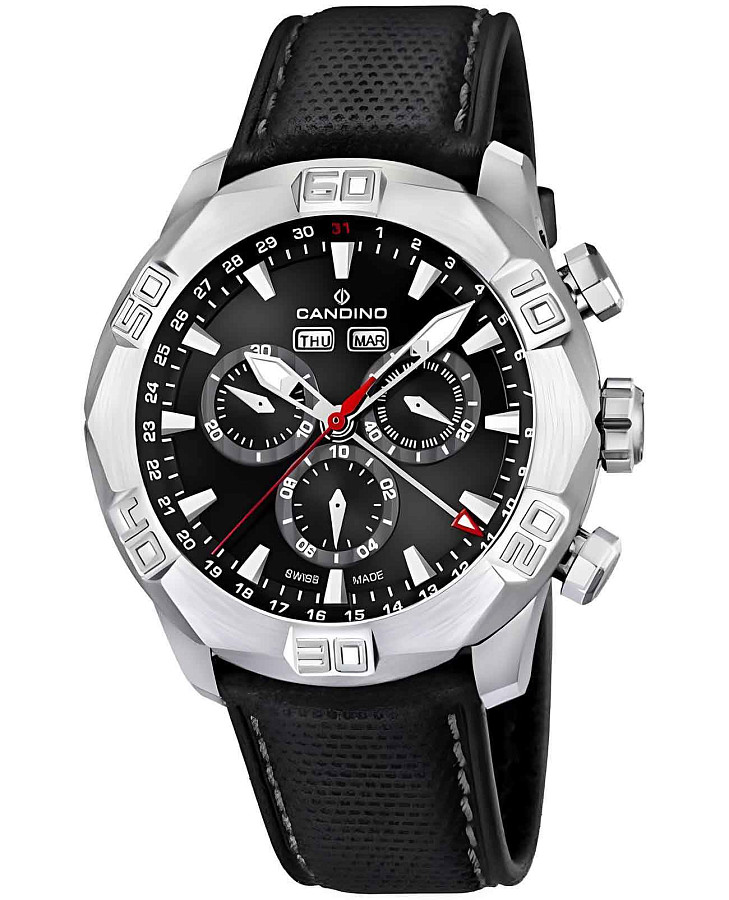 Часы Candino Sportive C4476/3 — мужские, черный